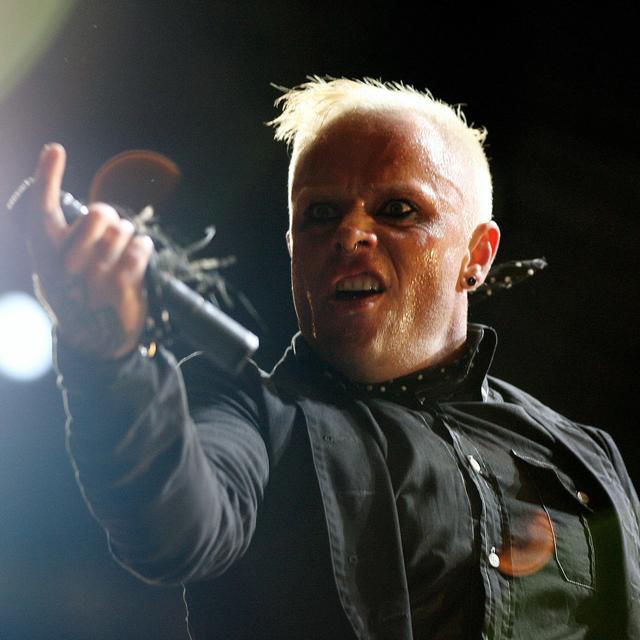 Keith Flint, du groupe The Prodigy, lors d'un concert à Newport en 2006. [Reuters - Alessia Pierdomenico]