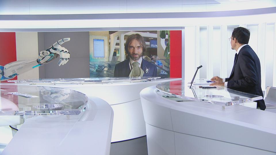 Interview de Cédric Villani. [RTS]