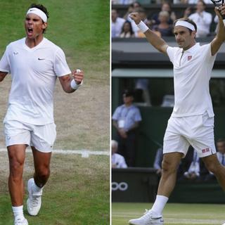 Nadal et Federer se croiseront pour la 2e fois cette année. [Keystone - Tim Ireland - Will Oliver]