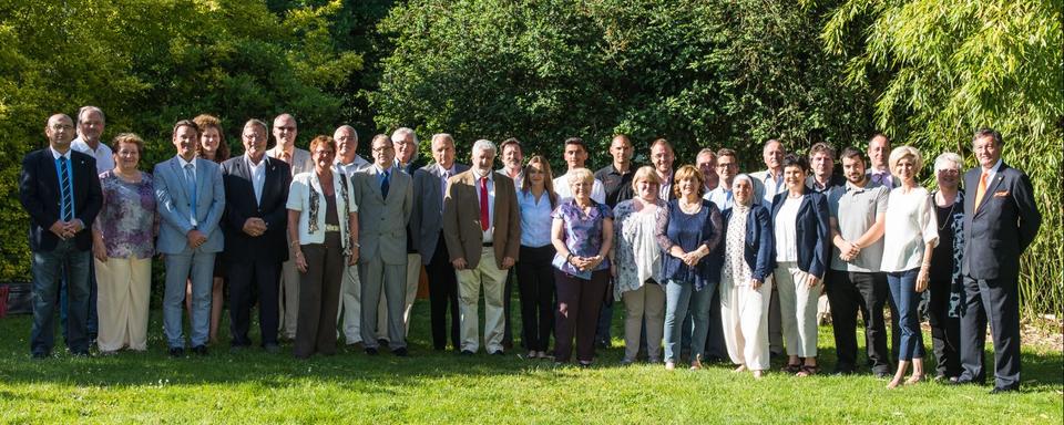 Les membres du Conseil municipal de Meyrin. [Conseil municipal de Meyrin]