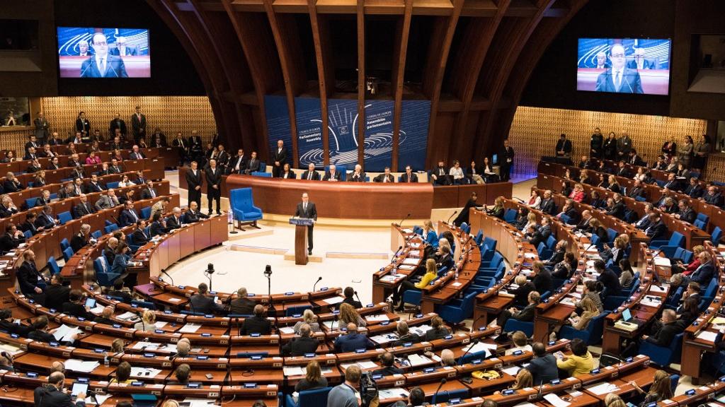 Le Conseil de l'Europe compte 324 parlementaires et autant de suppléants. [AFP - David Betzinger / Hans Lucas]