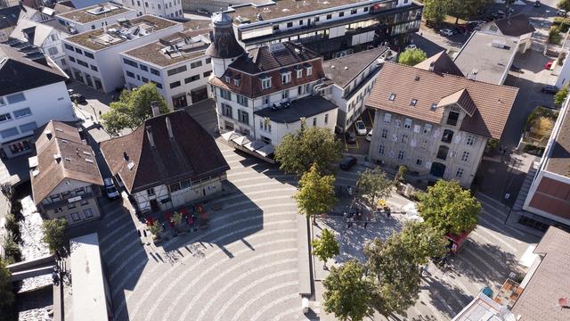 Langenthal reçoit le prix Wakker 2019. [Keystone - Gaetan Bally]