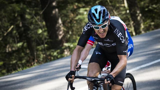 Geraint Thomas est le grand favori du 83e Tour de Suisse. [Keystone - Jean-Christophe Bott]