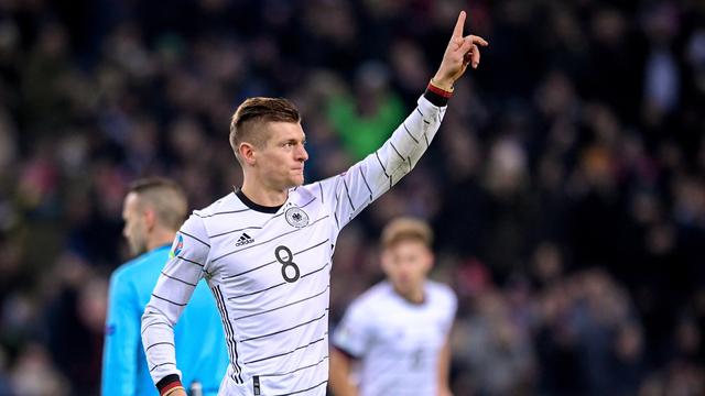 Toni Kroos a célébré un doublé avec la Mannschaft. [Sascha Steinbach]