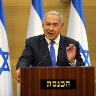 Benjamin Netanyahu renonce à trouver une coalition. [Keystone - EPA/Abir Sultan]