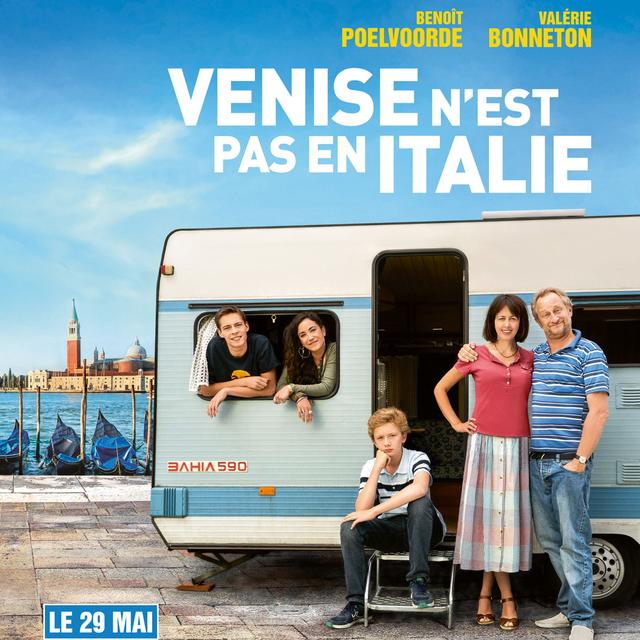 Affiche du film "Venise n'est pas en Italie", d'Ivan Calbérac. [AsiFilms]