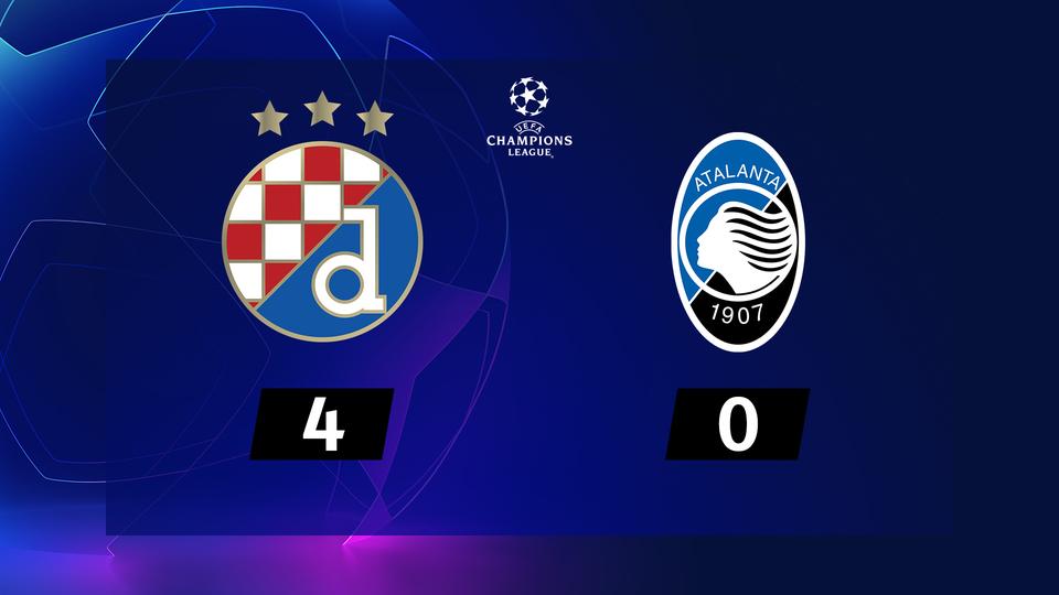 Dinamo Zagreb - Atalanta (4-0)