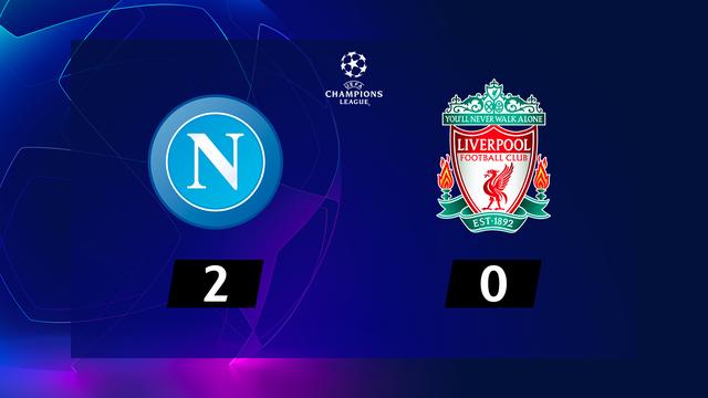 1re j. Gr.E, Naples - Liverpool (2-0): résumé de la rencontre