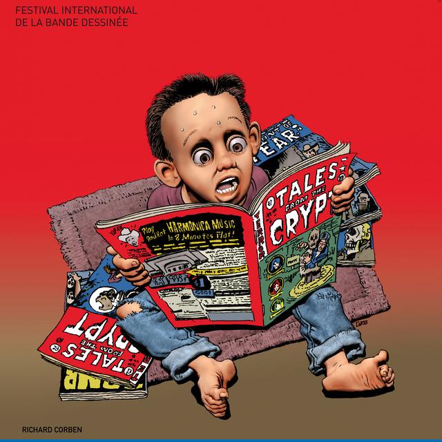 L'affiche du Festival international de la bande dessinée d'Angoulême 2019. [FIBD 2019]