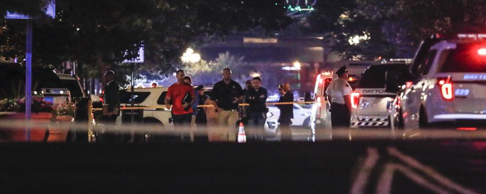 Une deuxième fusillade en moins de 24 heures a eu lieu à Dayton. [Keystone - John Minchillo]