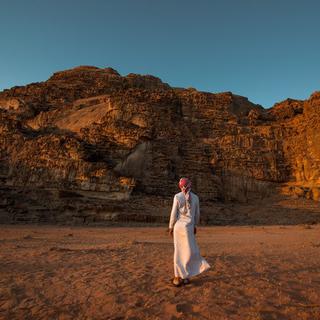 En Jordanie, les bédouins sédentarisés depuis 40 ans ont pour la grande majorité abandonné la tradition de lʹélevage et de lʹagriculture. [RTS - Samuel Turpin]