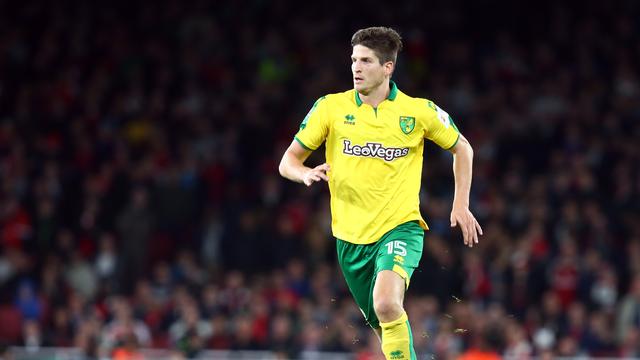 Timm Klose avec le maillot des "Canaries". [AFP - Kieran Galvin]