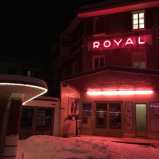 Le cinéma Royal à Sainte-Croix dans le Jura vaudois. [RTS - Jean de Preux]