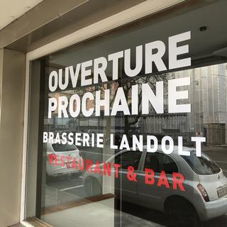 La brasserie Landolt à Genève. [RTS]