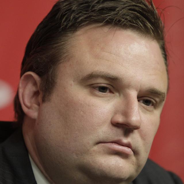 Daryl Morey, manager de la NBA. [AP Photo/Keystone - Pat Sullivan]