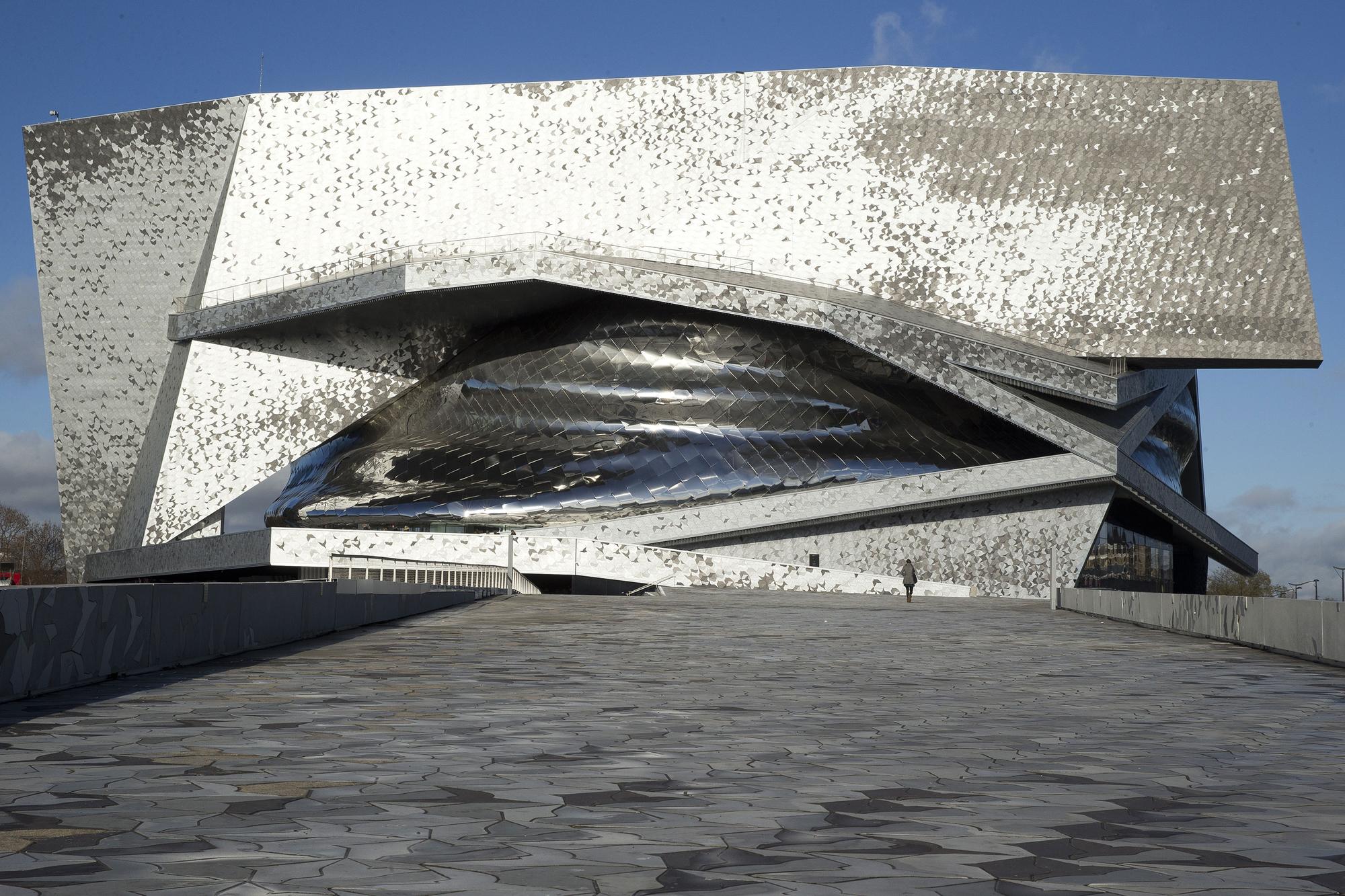 La Philharmonie de Paris, une salle de concert dessinée par l'architecte Jean Nouvel. [AFP - Kenzo Tribouillard]