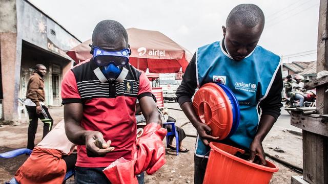 Un deuxième malade d'Ebola est décédé à Goma. [AFP - Pamela Tulizo]