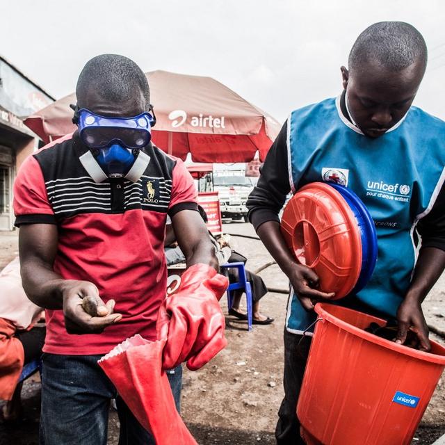 Un deuxième malade d'Ebola est décédé à Goma. [AFP - Pamela Tulizo]