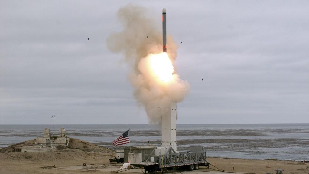 Les Américains ont lancé avec succès un missile d'une portée supérieure à 500 km. [DoD/AFP - Scott Howe]