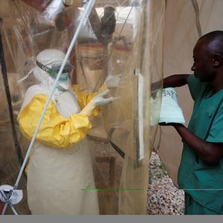 Un centre de traitement pour les victimes d'Ebola à Beni, en RDC [Reuters - Baz Ratner]