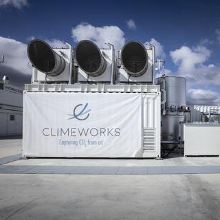 La startup Climeworks récupère le CO2 de l'atmosphère. [climeworks.com]