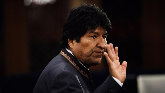 Evo Morales, photographié fin septembre 2019. [EPA - Peter Foley]