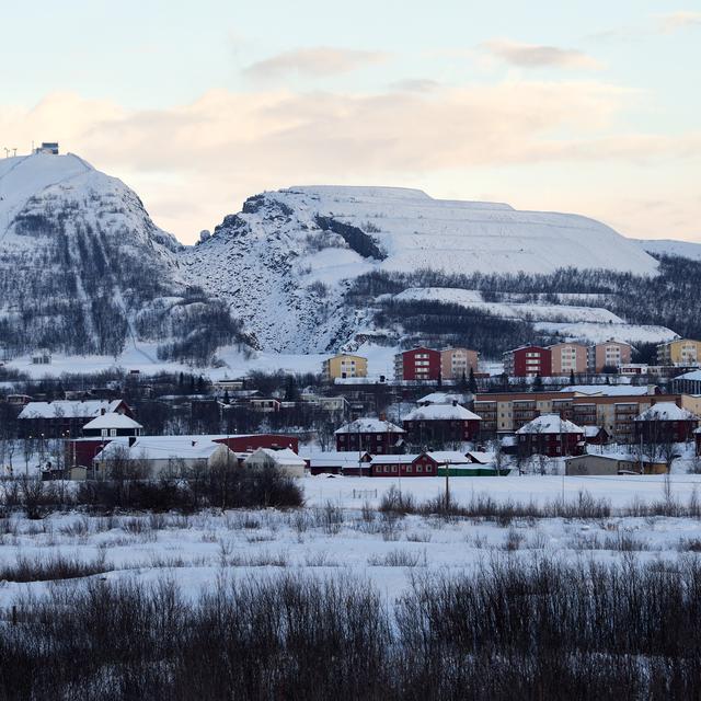 La ville de Kiruna. [AFP - Jonathan Nackstrand]