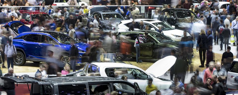 Le salon de l'auto a fermé ses portes. [Keystone - Laurent Gillieron]