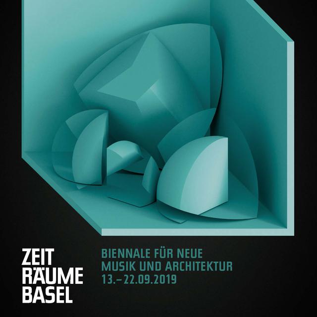 L'affiche de la biennale ZeitRaüme à Bâle. [zeitraeumebasel.com]
