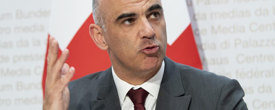 Alain Berset. [Keystone - Peter Schneider]