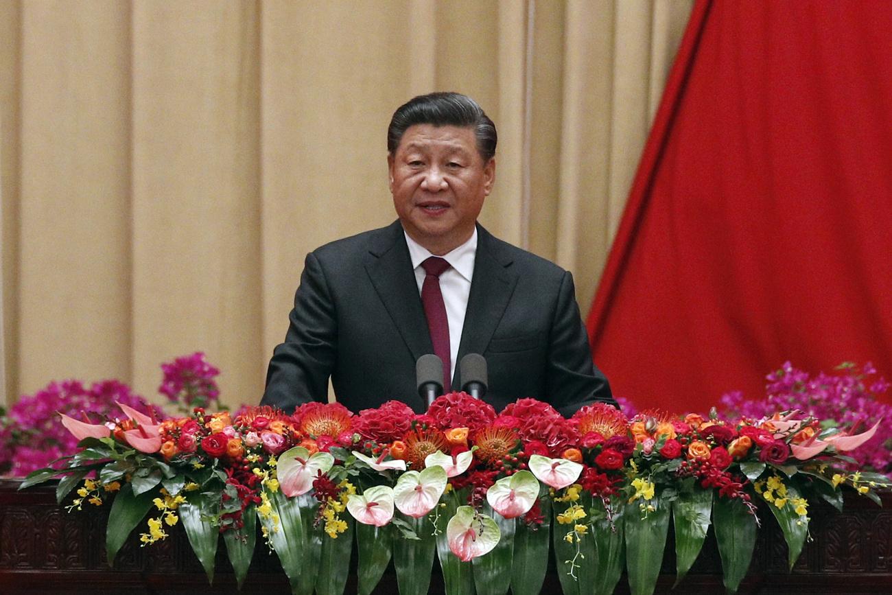 Le président chinois Xi Jinping. [Keystone/AP Photo - Andy Wong]
