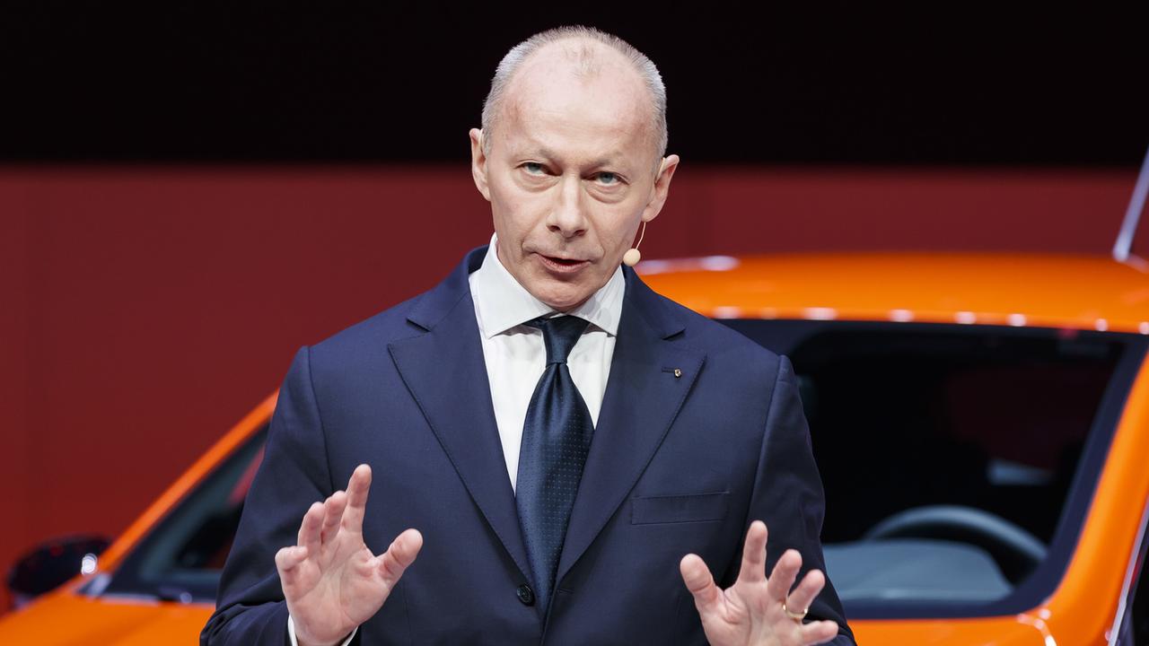 Le directeur général de Renault, Thierry Bolloré, a été révoqué de ses fonctions. [Keystone - Cyril Zingaro]