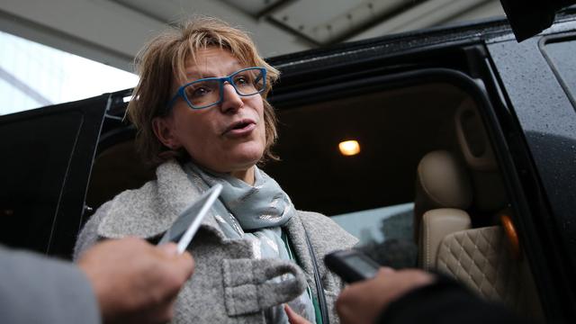 La rapporteure de l'ONU Agnès Callamard à Ankara, 31.01.2019. [Anadolu Agency/AFP - Isa Terli]