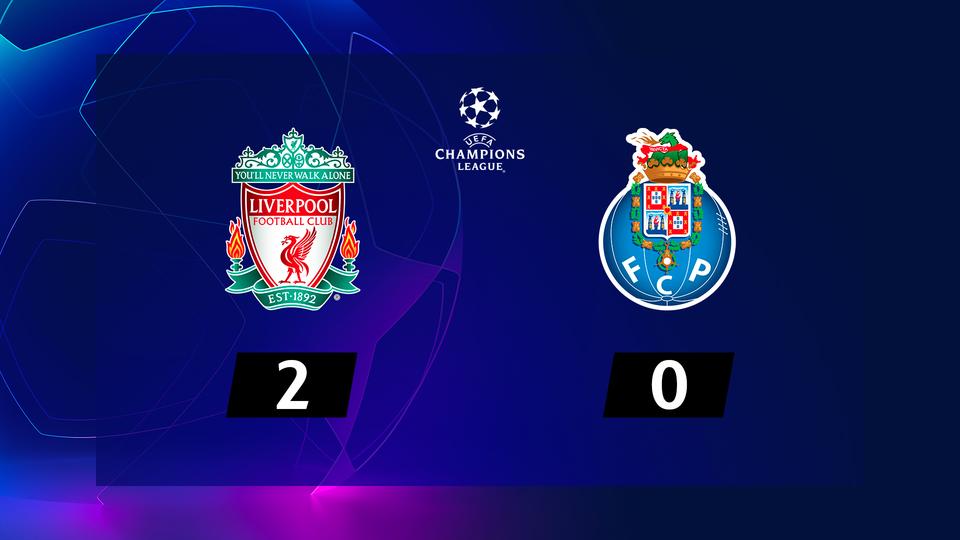 1-4 aller, Liverpool - Porto (2-0): le résumé de la rencontre