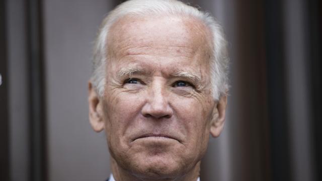 Joe Biden, le 19 avril 2017 à Philadelphie. [AP Photo/Matt Rourke]