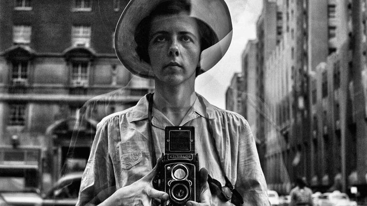 Un autoportrait de Vivian Maier. [AFP - Museo Roma in Trastevere]