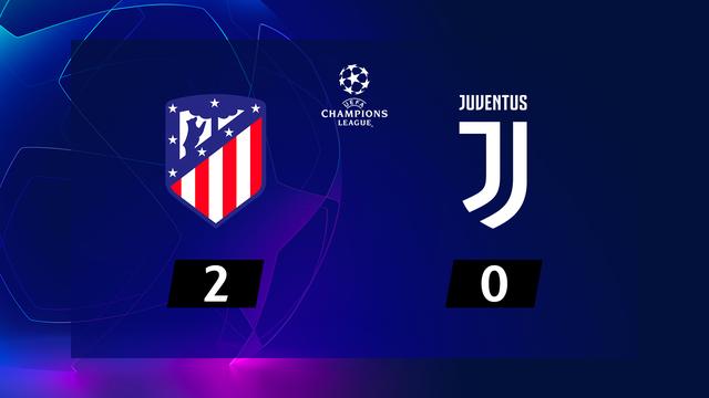 1-8e aller, Atletico Madrid - Juventus (2-0): le résumé de la rencontre