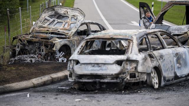 Une deuxième attaque de fourgon blindé en deux mois a eu lieu dans le canton de Vaud. [Keystone - Jean-Christophe Bott]