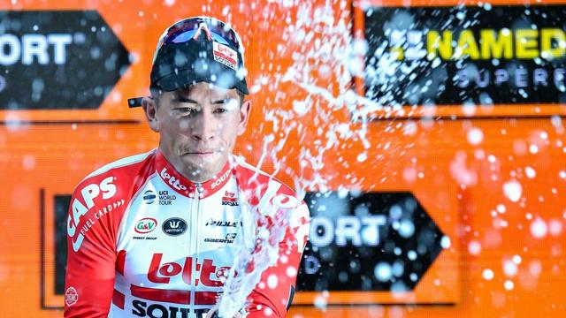 Caleb Ewan remporte son 2e succès dans cette édition. [Alessandro Di Meo]