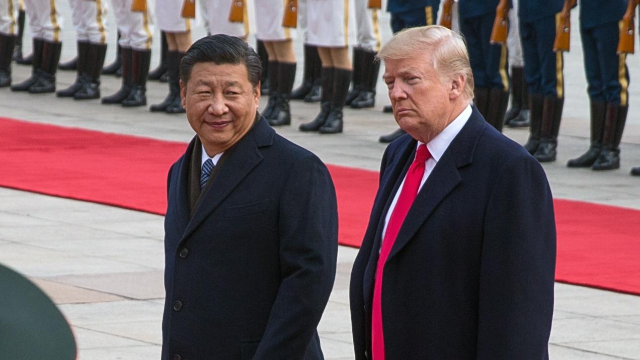 Les tensions entre la Chine et les Etats-Unis sont néfastes pour l’économie. [Keystone/EPA - Roman Pilipey]