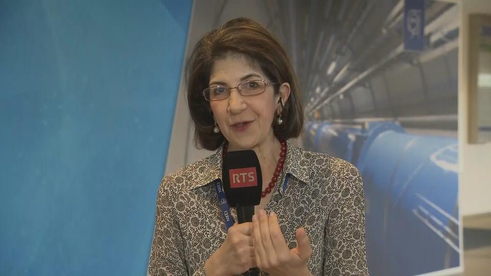 Fabiola Gianotti, directrice générale de l'Organisation européenne pour la recherche nucléaire (CERN).