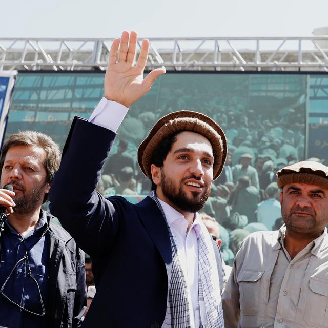 Ahmad Massoud, fils d'Ahmad Shah Massoud, surnommé le lionceau du Panshir, se lance en politique. [Reuters - Mohammad Ismail]