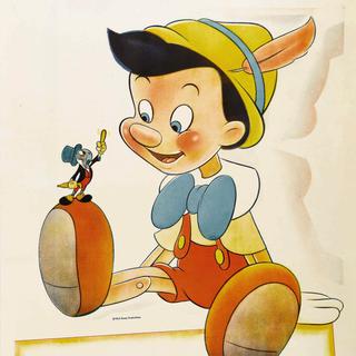 L'affiche du dessin animé de Norman Ferguson pour Walt Disney. [Walt Disney Productions / Collection ChristopheL]