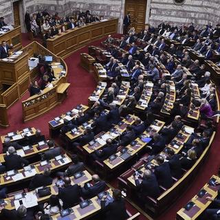 La Parlement grec à Athènes. [AFP - Angelos Tzortzinis]