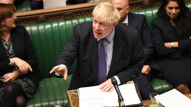Le Parlement britannique a refusé l'examen accéléré de l'accord de Brexit voulu par Boris Johnson. [Reuters - Jessica Taylor]