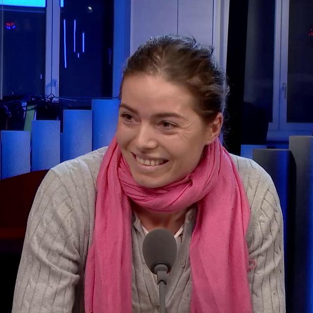 Céline Van Till, athlète paralympique. [RTS]