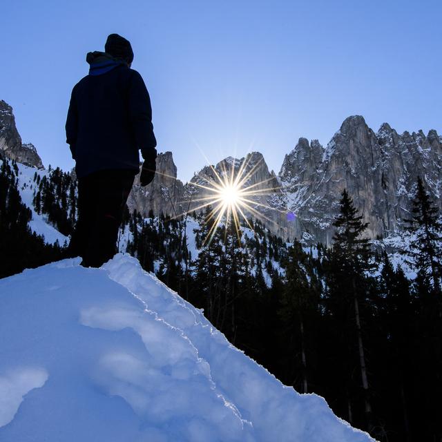 Sur la chaîne de montagne des Gastlosen, à Jaun, dans les préalpes fribourgeoises.