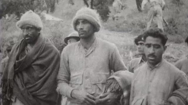 Combattants faits prisonniers par les Indiens au Cachemire, 1965.