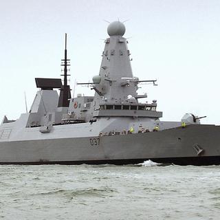 Le destroyer britannique HMS Duncan (photo non datée). [Ministry of Defence/AP/Keystone - Ben Sutton]