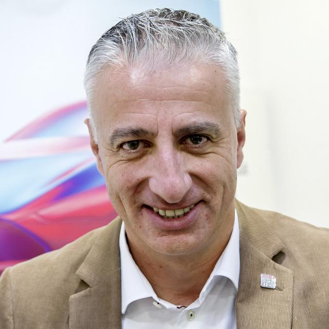 Olivier Rihs, directeur du salon de l'automobile de Genève. [Keystone - Salvatore Di Nolfi]